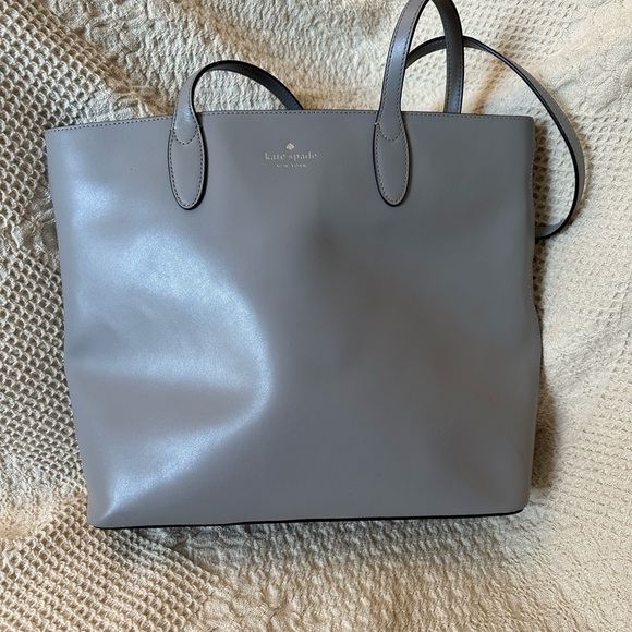 Kate Spade Elegant Gray Tote - Picture 7 of 12